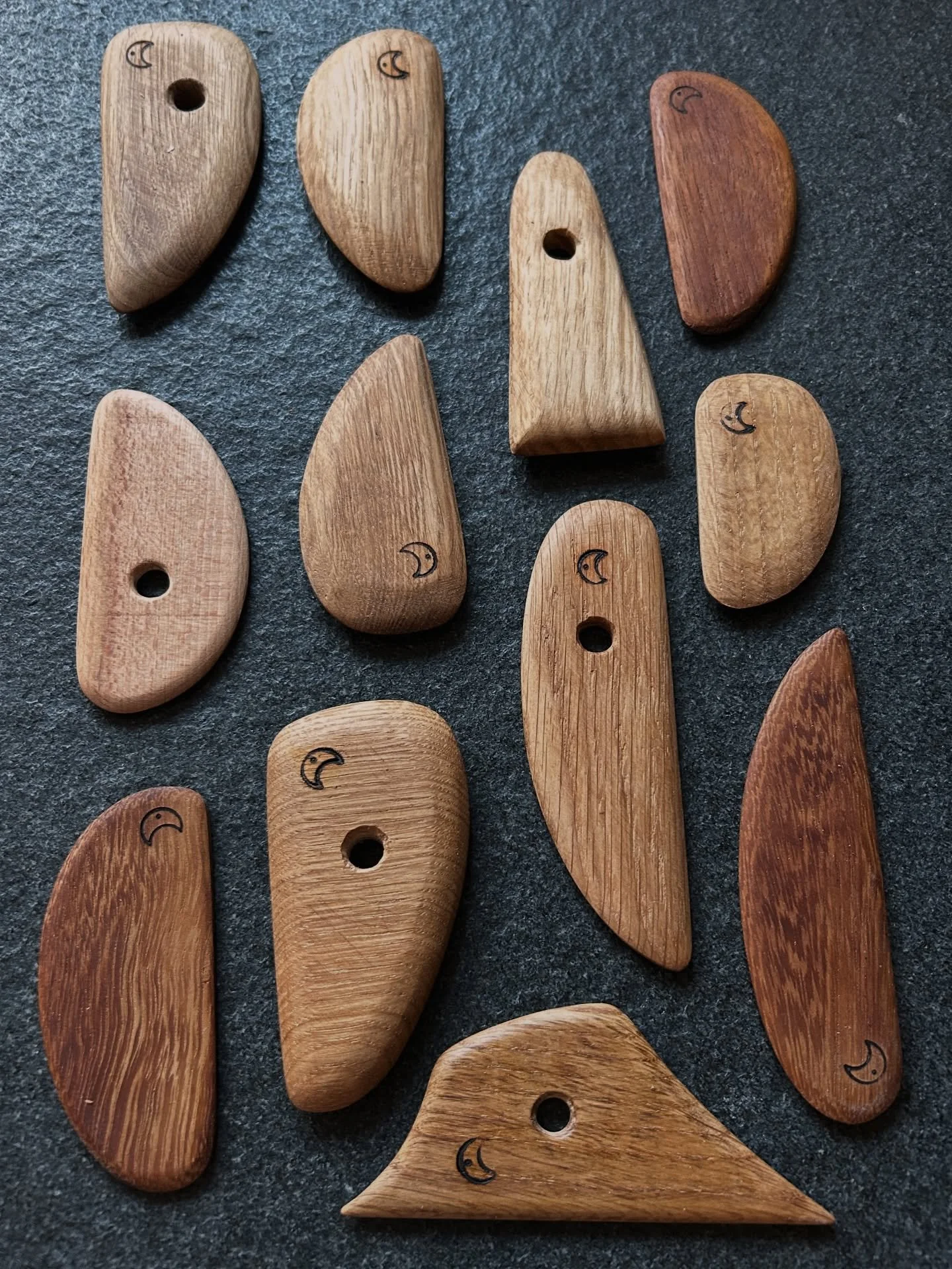 A selection of handmade pottery tools from reclaimed wood. 
.
.
.
#Pottery #potterylove #potterylife #potterytools #ceramics #ceramictools #ceramics