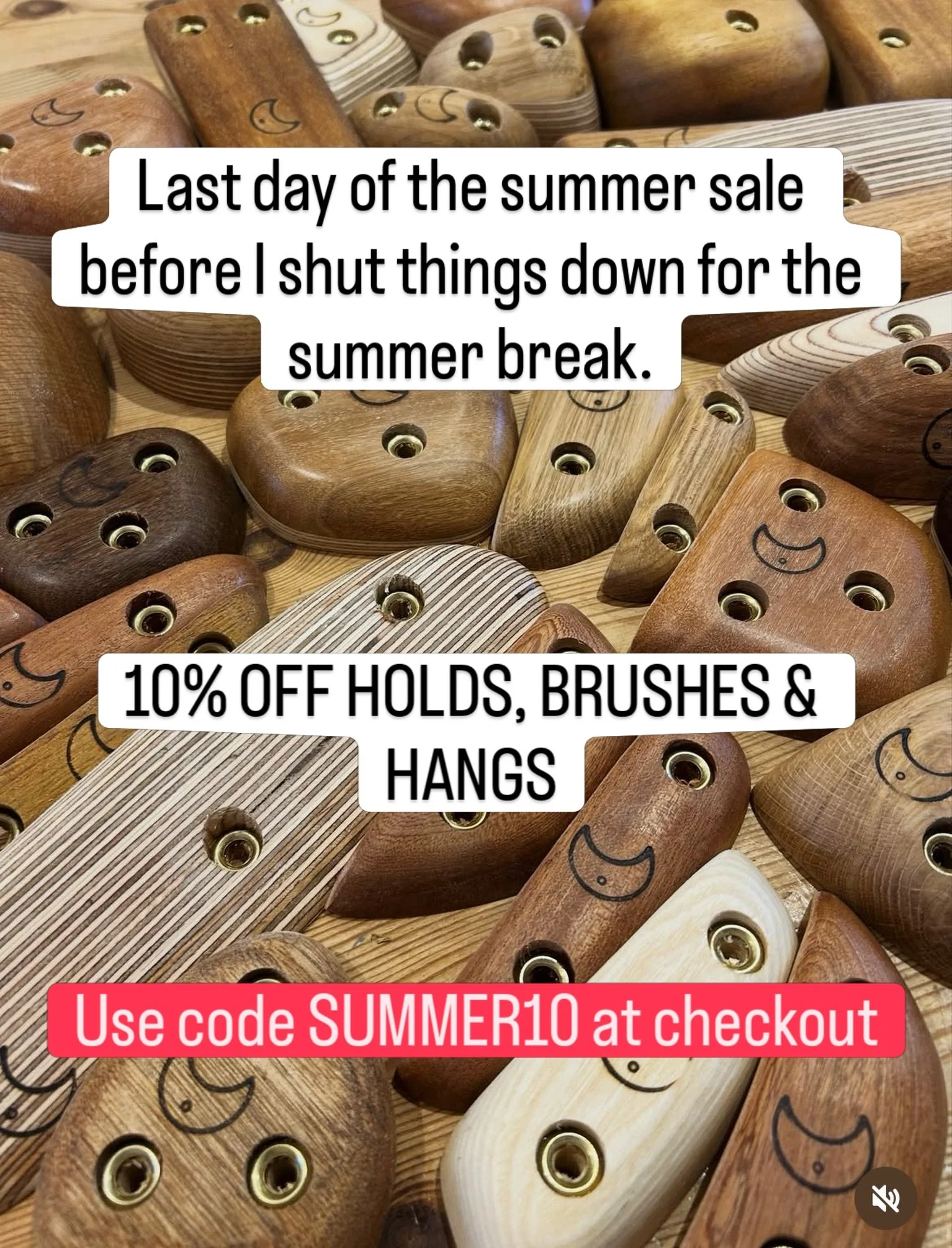 Last day of the summer sale today. Grab a bargain whilst you can. Use code Summer10 at checkout 

I&rsquo;ll be giving the workshop a proper clean and shutting things down for the summer break early next week. Feel free to message with enquiries etc 