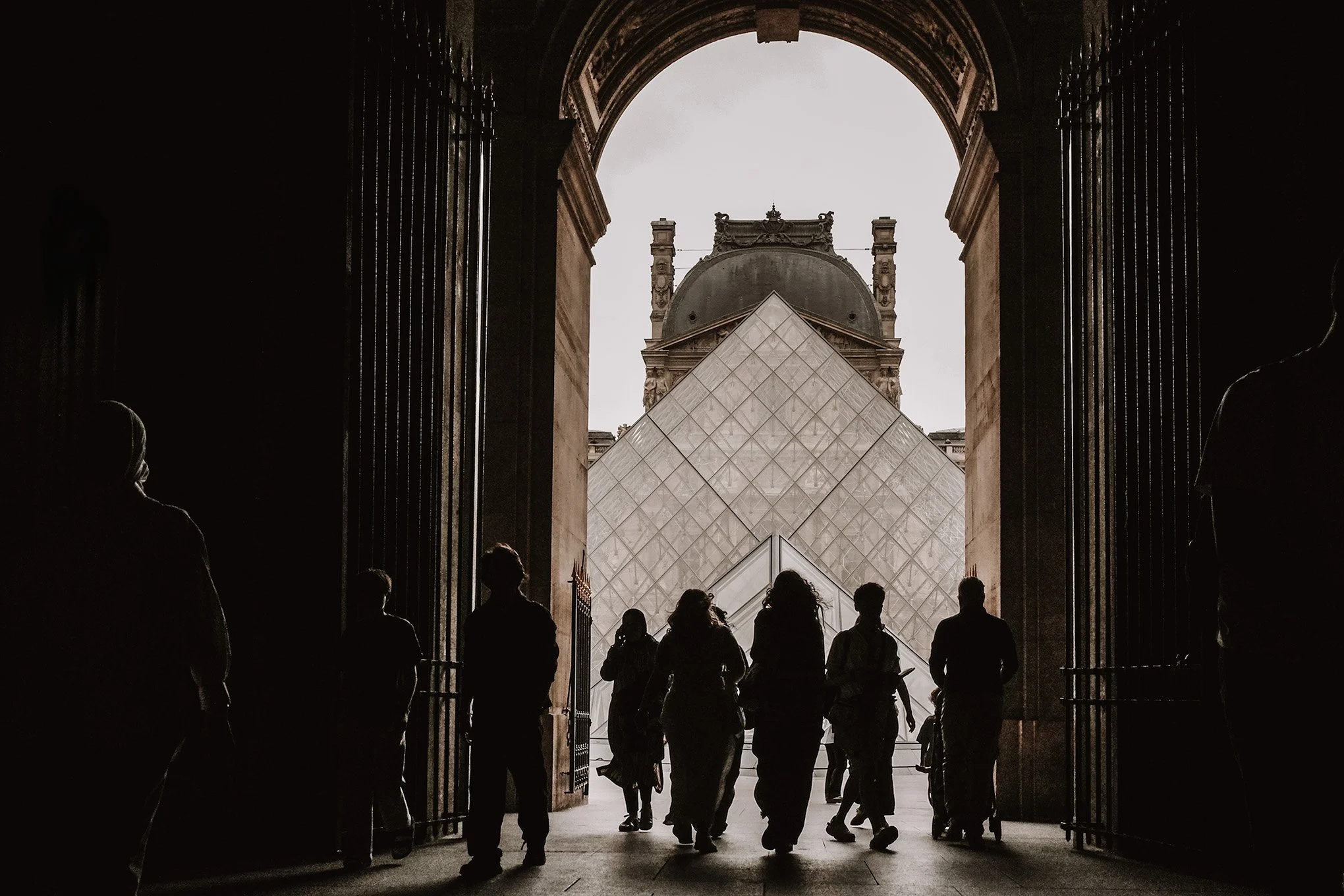 Vers le Louvre