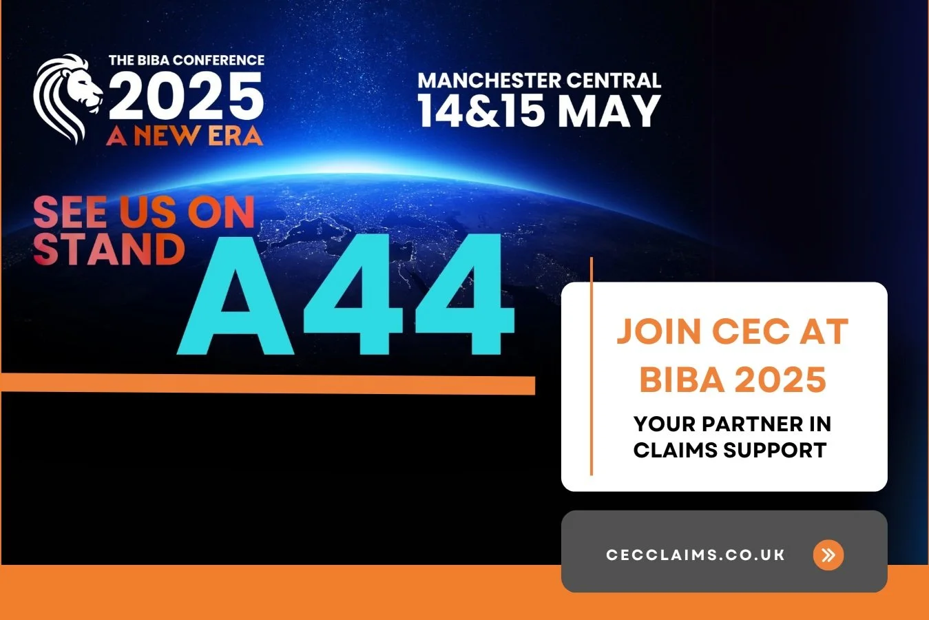 Join CEC at BIBA 2025 – Your Partner in Claims Support