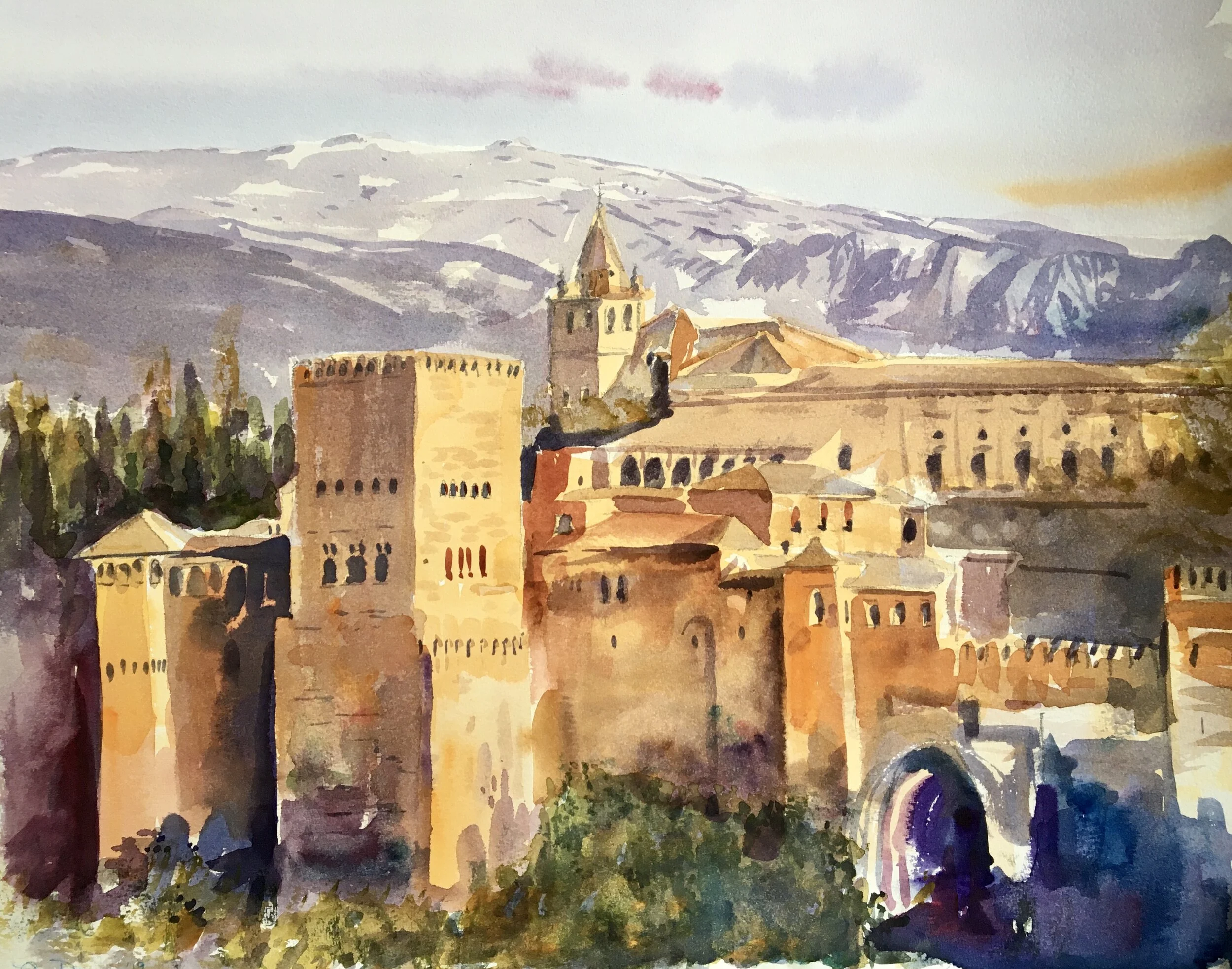 Alhambra, Granada, 2018.