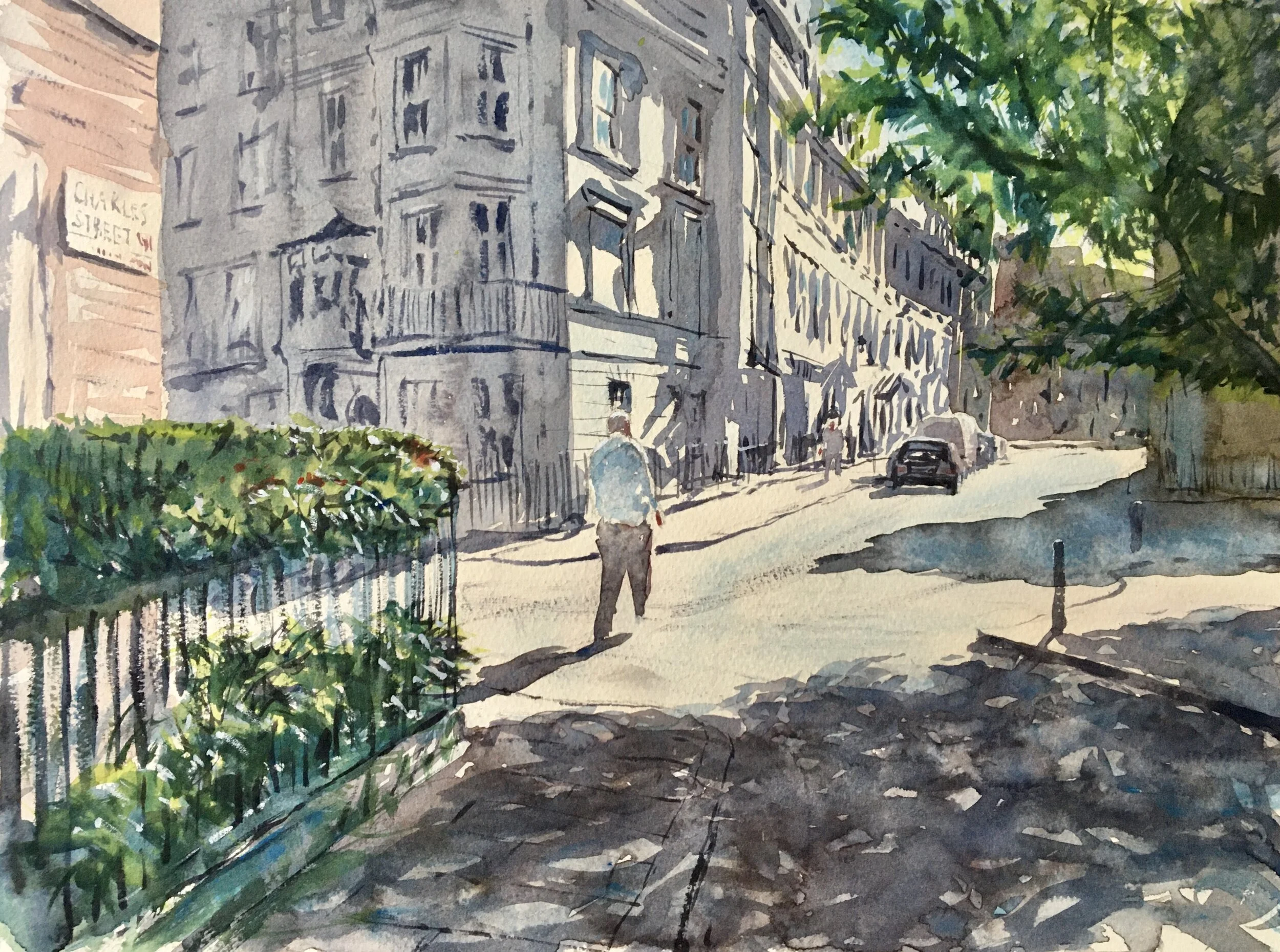 Charles Street, Mayfair, May 2020FOR SALE. £100. 15”x11”.