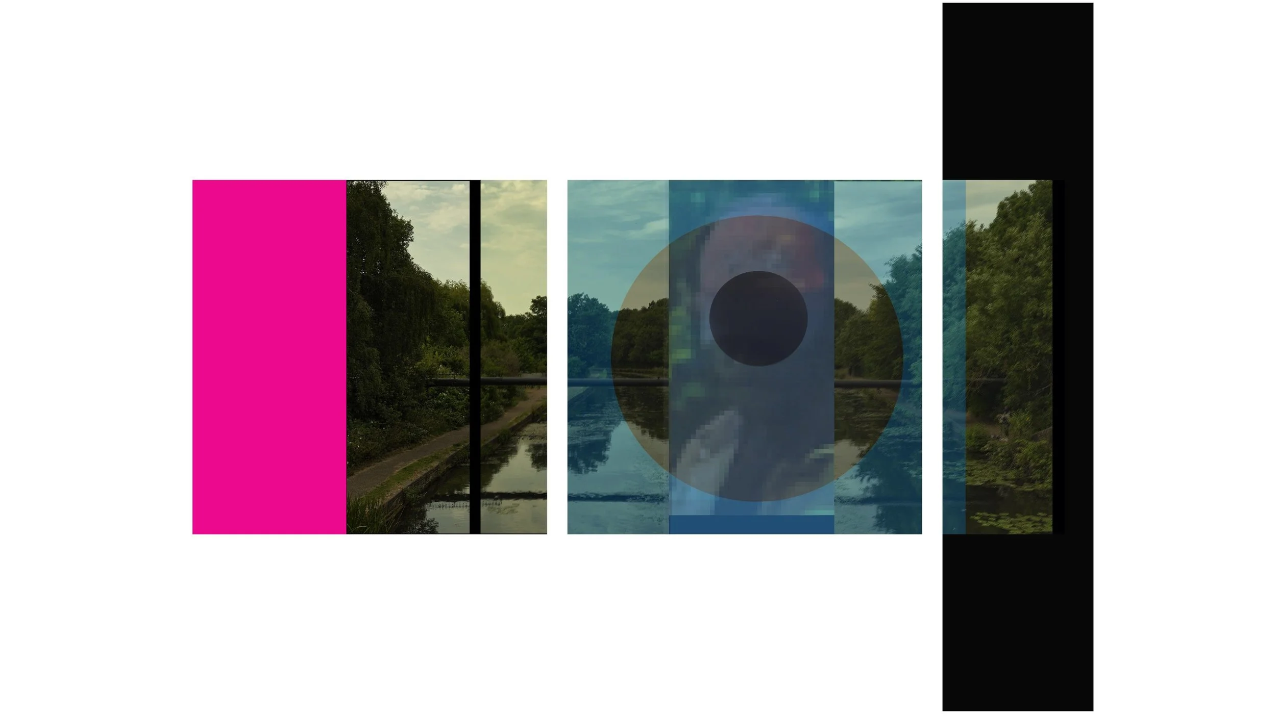 Scene 1:
M_ = ∫∫canal [ Blackness(Figure/Painter* Visibility) / Vibration ]*
F{History} → ∞_Opacity
1500mm L x 127mm w Lightbox
-
panels printed on acrylic 2mm

