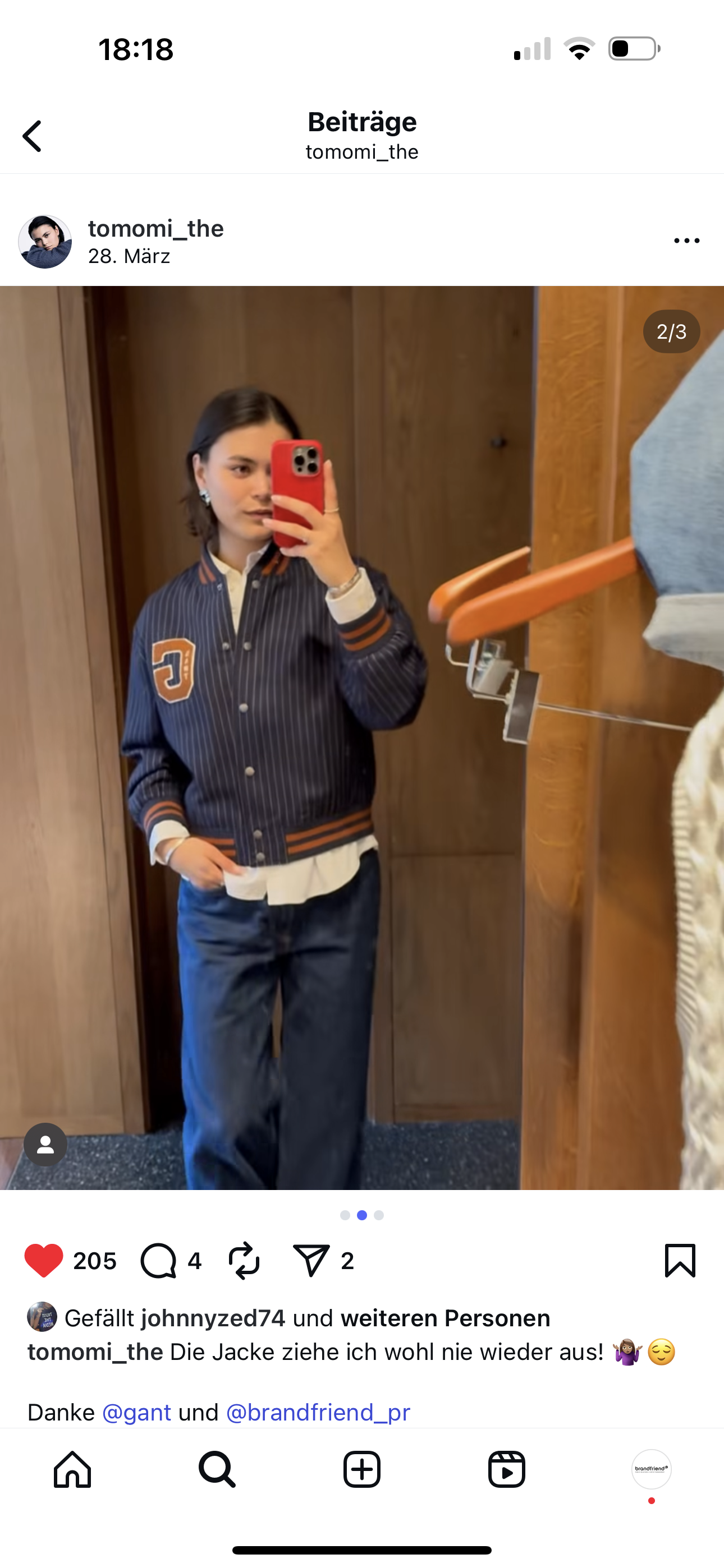 Tomomi Themann GANT 03 2025 Instagram Post SC 03.PNG