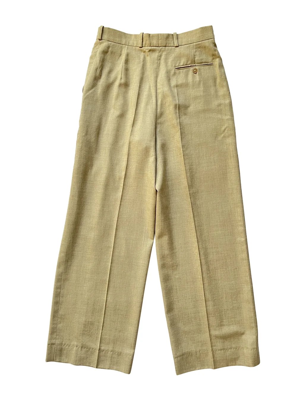 Hermès by Margiela beige trousers — Secundo Store