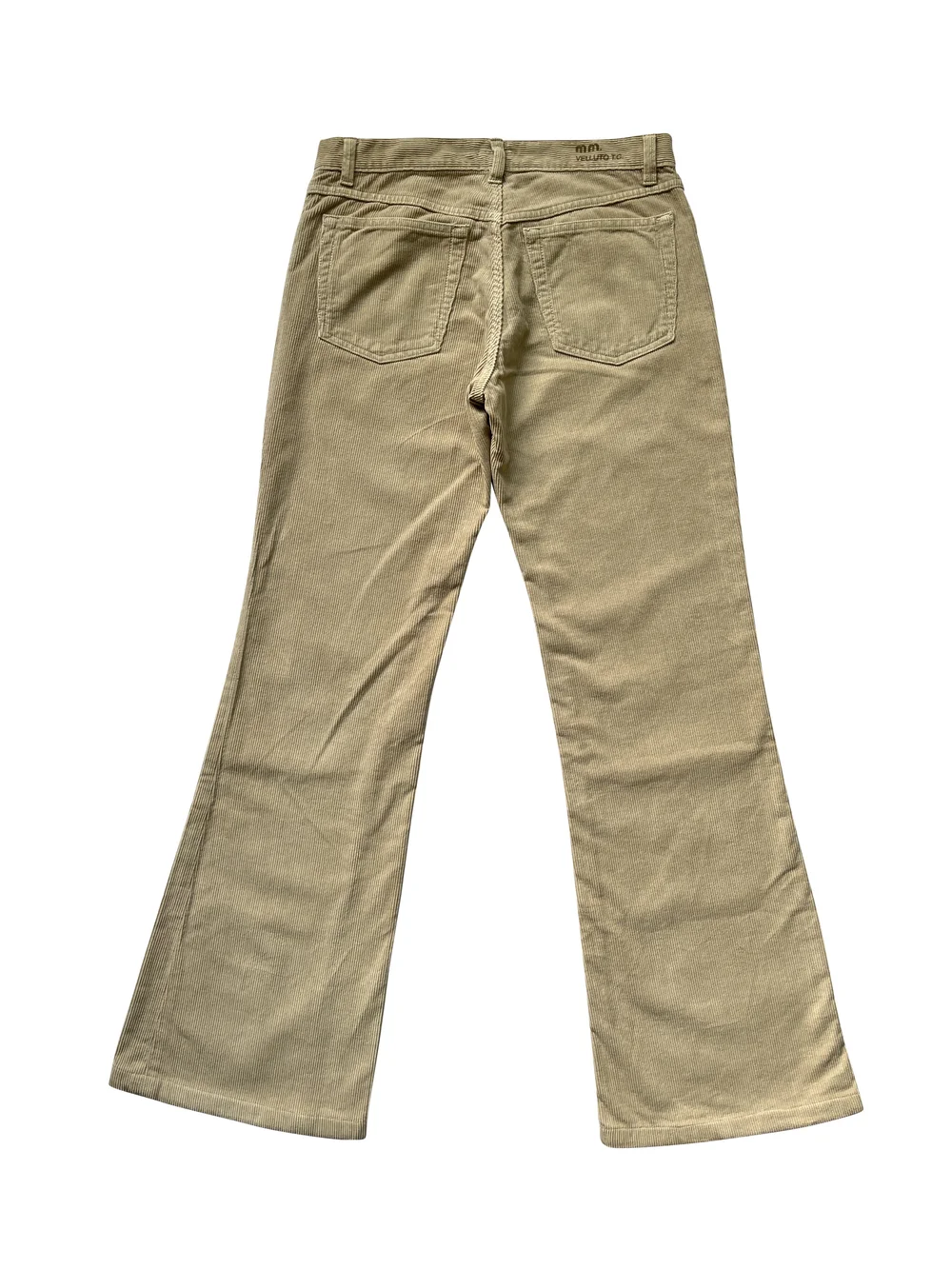 2000's Miu Miu beige corduroy trousers — Secundo Store