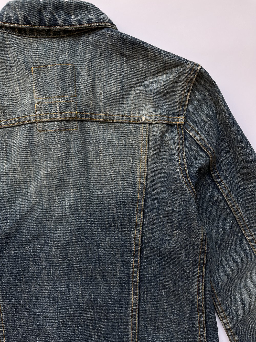 1990s' Helmut Lang blue vintage style denim jacket — Secundo Store