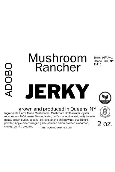 Mushroom Rancher Jerky (ADOBO)