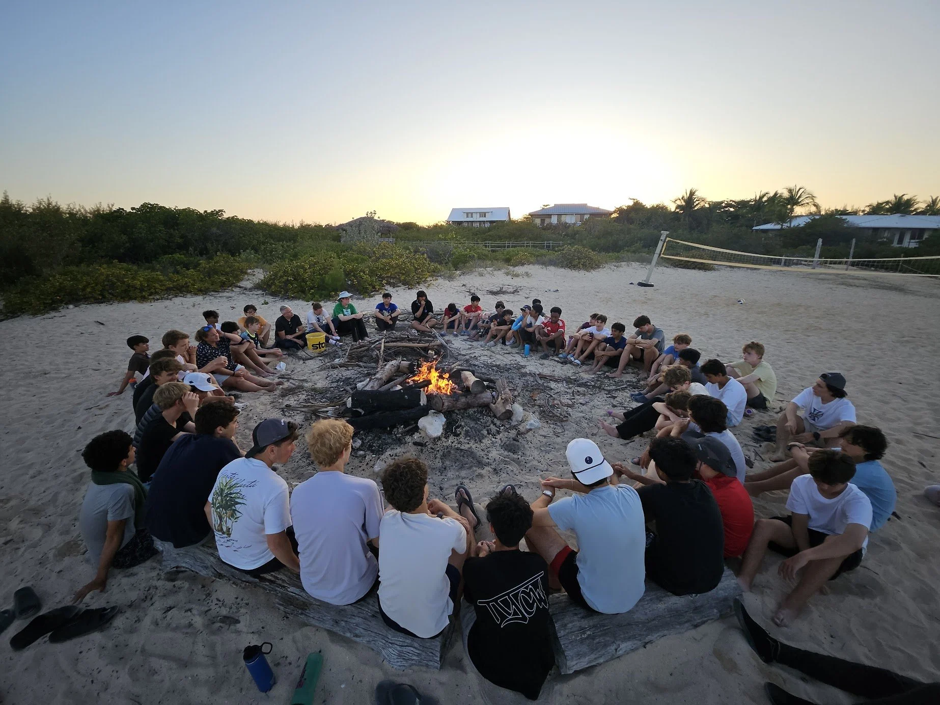 Freshmen Get Island School(ed)