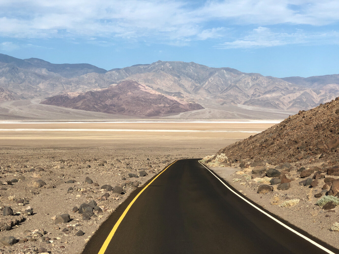  Vallée de la mort. Artists Drive, Californie, Etats-Unis. Août 2019 // Death Valley. Artists Drive, California, USA. August 2019. 