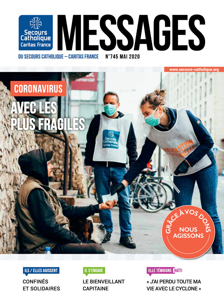  Messages. Spécial coronavirus. Avec Caritas France. Mai 2020 // Messages. Special coronavirus. With Caritas France. May 2020. 