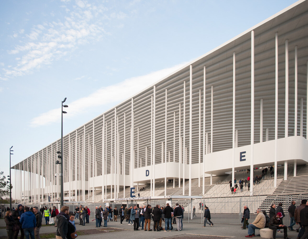  Stade Matmut Atlantique. Avec le Département de la Gironde. Bordeaux, France. Avril 2016 // Matmut Atlantique stadium. With the Department of Gironde. Bordeaux, France. April 2016. 