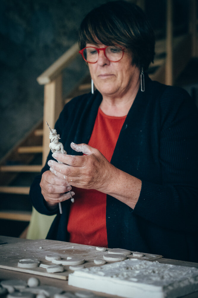  Françoise GOIRAND. Artiste sculptrice céramiste // sculptor ceramic artist. 