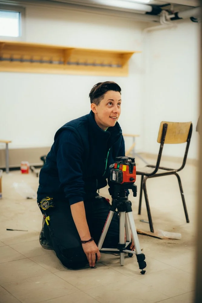  Travaux de chantier. Menuiserie. Avec JSD, Atelier &amp;Co  et l'agence The Kub. Bordeaux, France. Avril 2023 // Construction work. Carpentry. With JSD, Atelier&amp;Co  and The Kub agency. Bordeaux, France. April 2023 