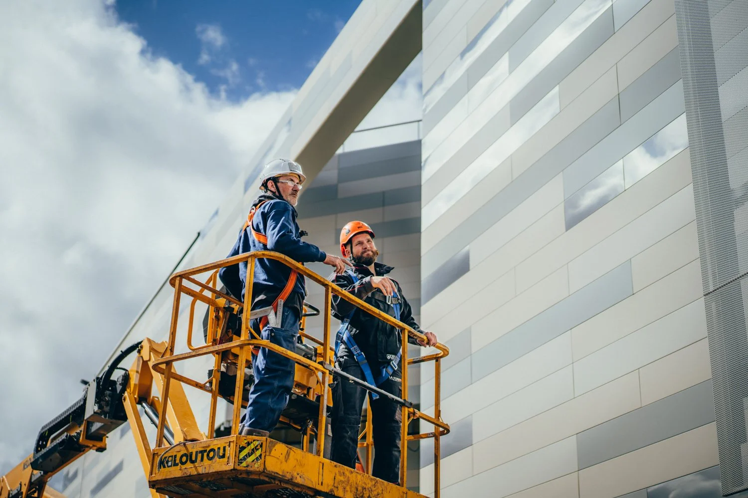  Travaux de chantier. Avec JSD, Laforge et l'agence The Kub. Bordeaux, France. Avril 2023 // Construction site work. With JSD, Laforge and The Kub agency. Bordeaux, France. April 2023 