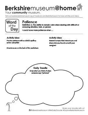 Patience: Word of the Day Activity | Berkshire Museum