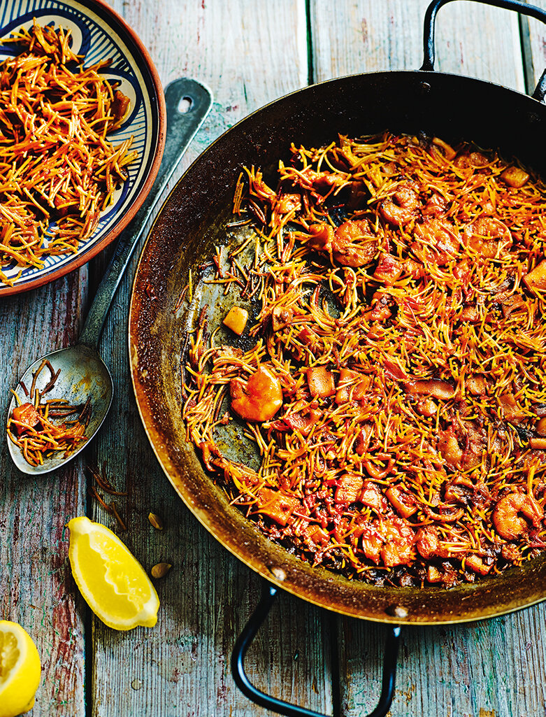 Fideua - Paella with Pasta