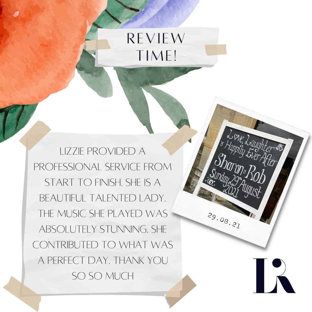 ⭐Review Time!⭐

I'm so grateful for every review! 🥰

Thank you Sharon &amp; Rob! ❤️
.
.
.
#hitchedbride #smallbusinessowners #smallbusinesssupport #hitchedforlife #hitchedforever #weddingvenue #violinist #smallbusinesslove #weddingorganizer  #weddin
