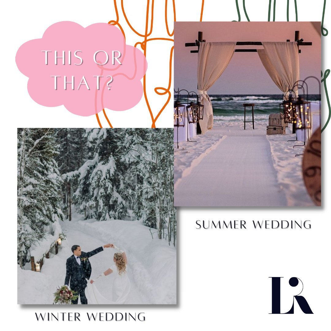 🌟 This or That? 🌟

I love summer and winter weddings, which you do prefer?

Sand or snow?

Comment below 👀
.
.
.
#hitchedbride #smallbusinessowners #smallbusinesssupport #hitchedforlife #hitchedforever #weddingvenue #violinist #smallbusinesslove #