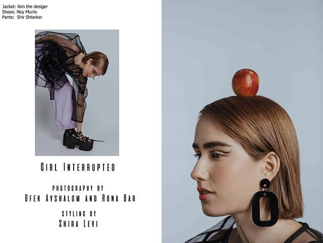 A teas from our new digitorial by @ofekavshalom &amp; @ronabarphotos ✨

The full production: http://www.issue4mag.com/digitorials/girl-interrupted

#girlinterrupted #digitorials #fashion #pics#photography #womenswear #mode #model#insta #apple #fun #a