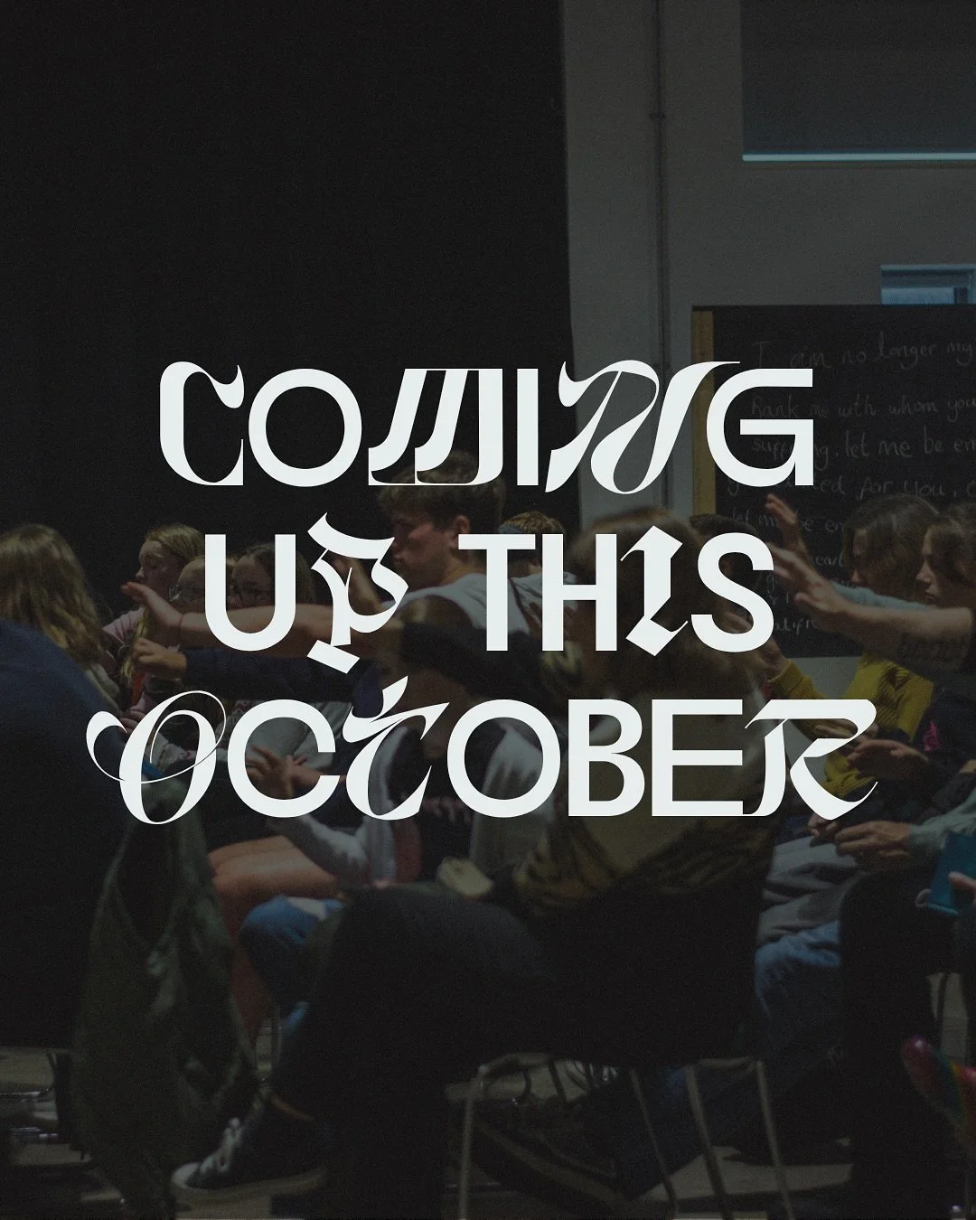 Coming up this October 🗓️

Opportunities to discover Jesus, go deeper in His word and see His light shine. 

What are you excited for?