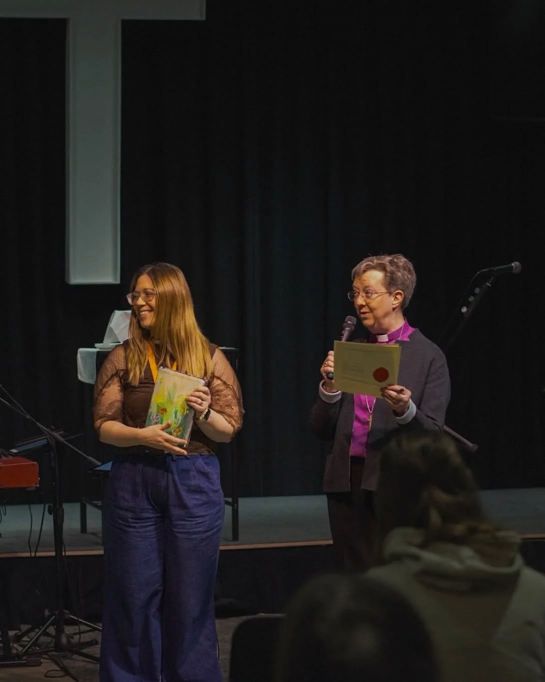 What a joy to celebrate together 🙌

On Sunday, Laura was formally licensed by Bishop Sarah as the leader of Telford Minster. 🙏 We worshipped, we prayed and we shared in the bread and wine together as one church.