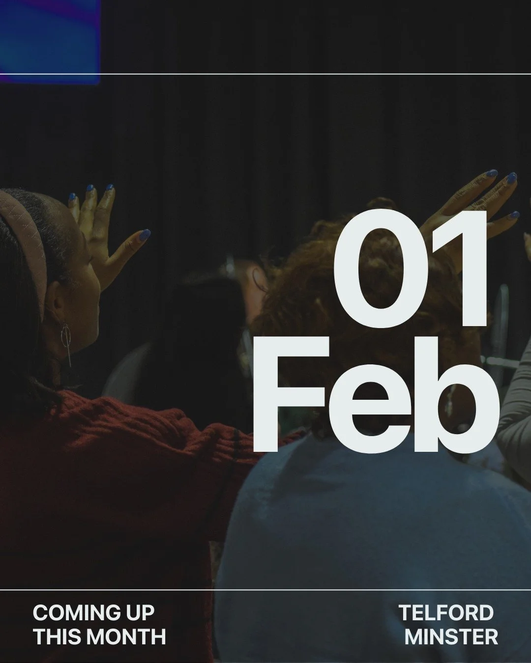 February at Telford Minster 🗓️

Prayer Week, Pancakes, Worship Nights and more.