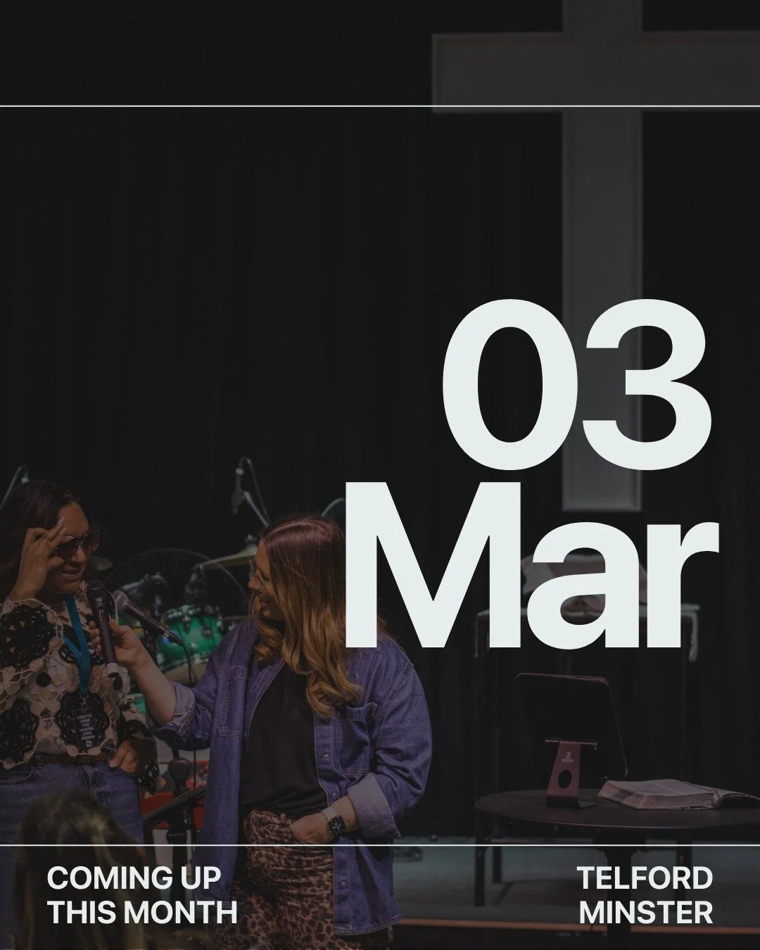 Coming up in March 🗓️