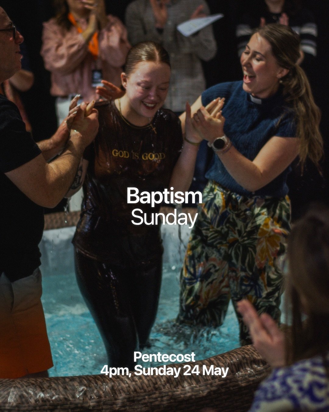 BAPTISMS THIS SUNDAY 🕊️⚡️

4pm, Pentecost Sunday, 24 May

Stories of new life, awakening and the new things God is doing!

#jesus #baptism #church #churchofengland