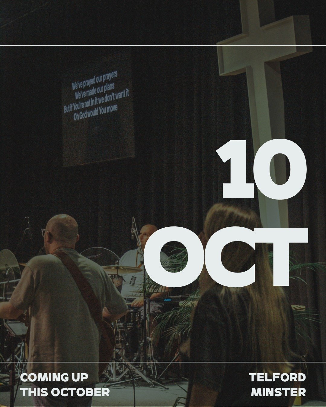 Coming Up This Month 🗓️

There are all sorts of things going on to get on your calendars, from Prayer Week to Worship Nights, Light Parties, to Baptisms and Women's nights.