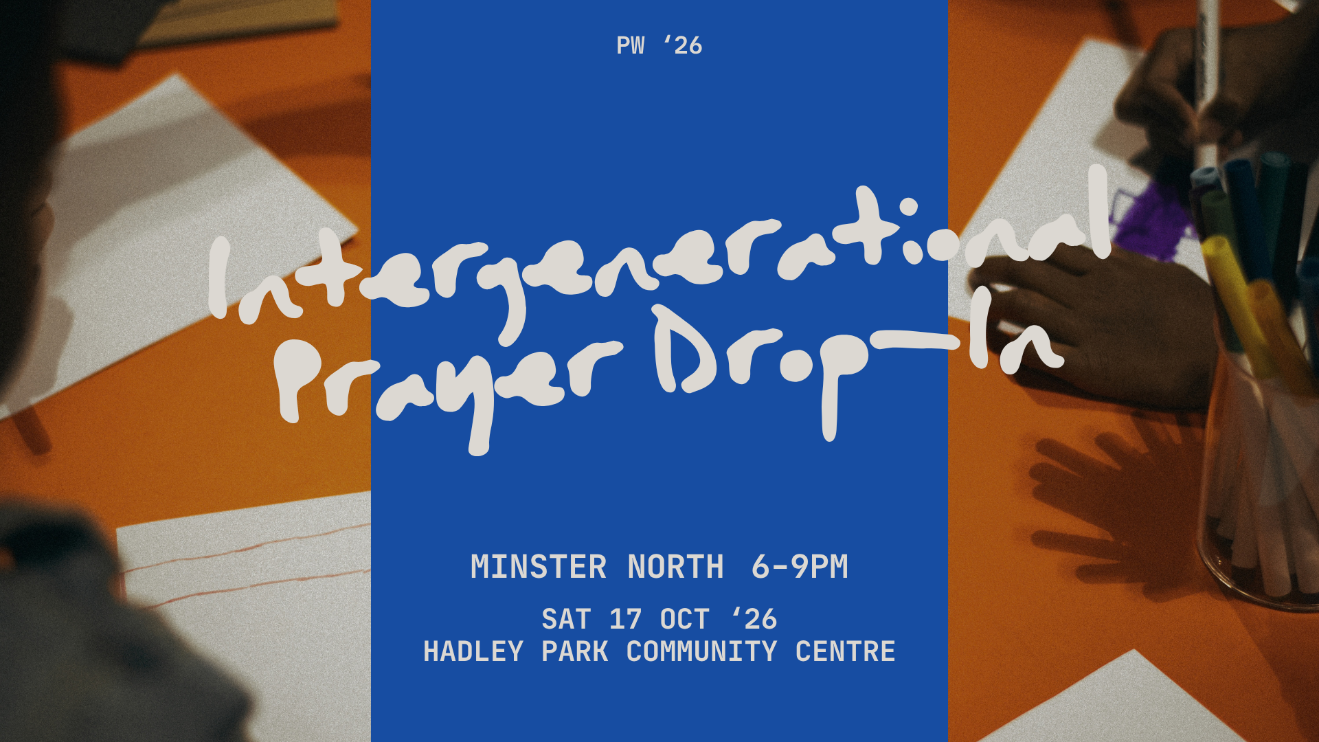 INTERGENERATIONAL PRAYER DROP-IN
