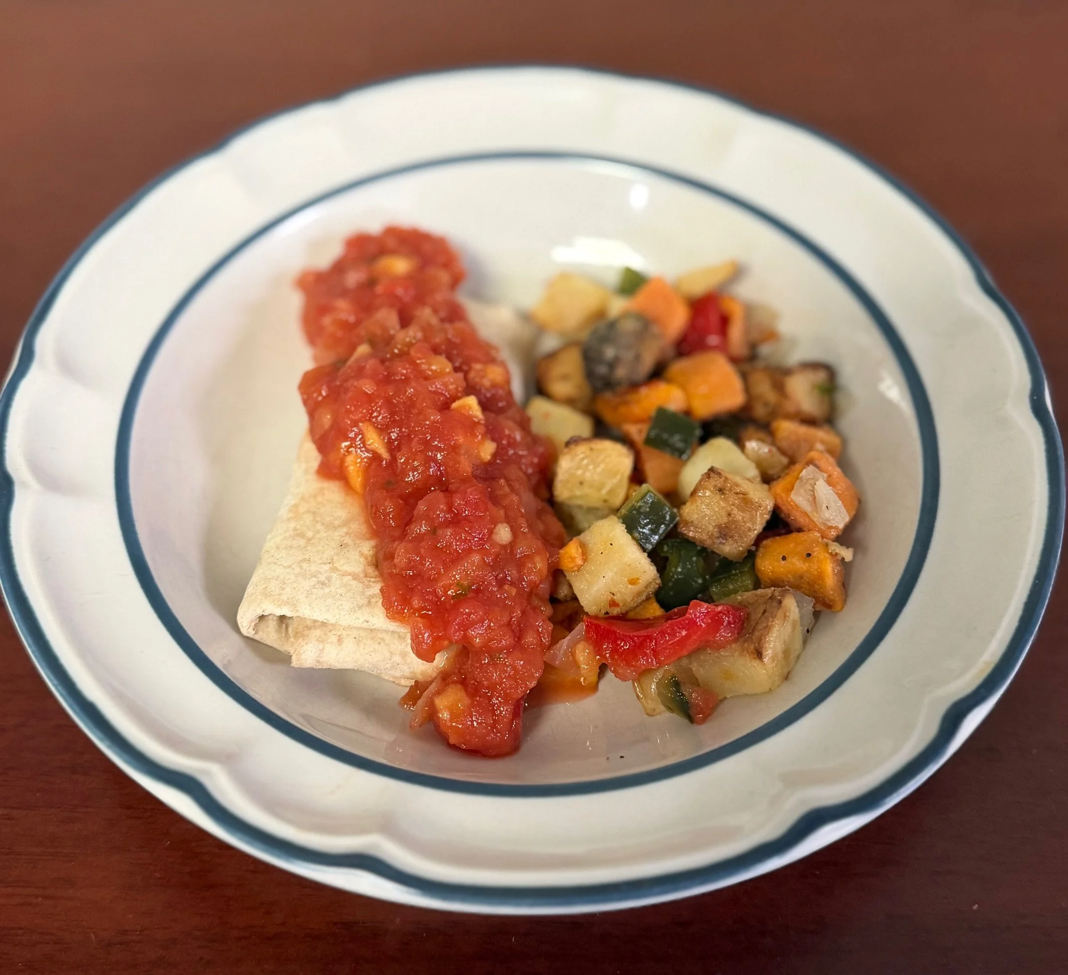 Peach Salsa Burrito with Veggies.jpeg