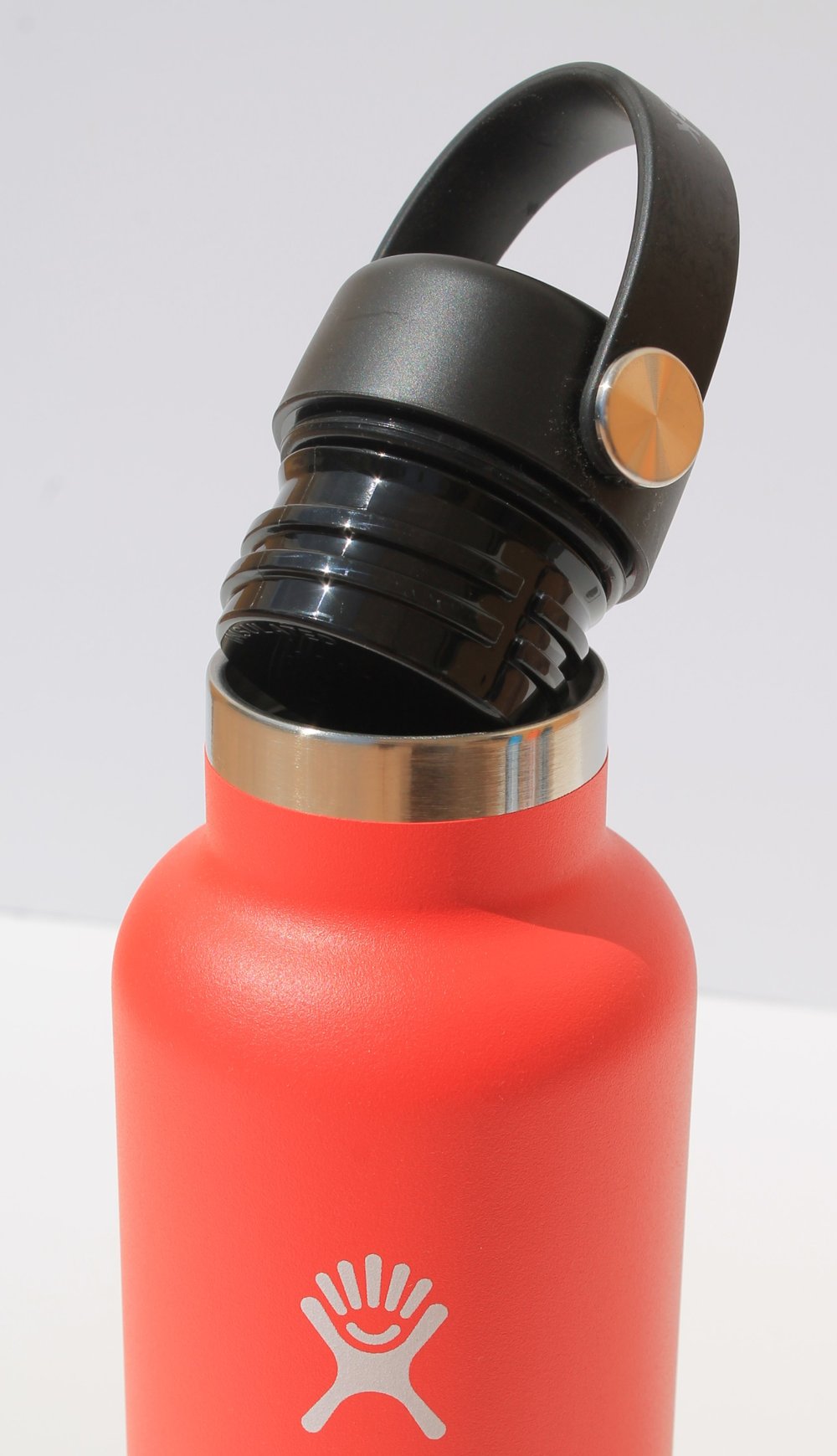 HYQO Plastic Bottles 120 mL with Red Tip Caps and Measurements