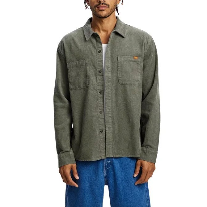 Corduroy LS Shirt - Rhythm - Size L