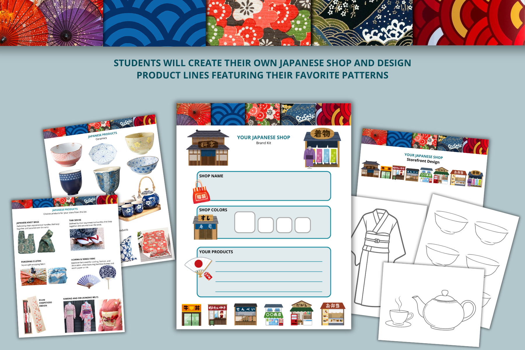 Japanese Patterns and Design Japanese shop.png