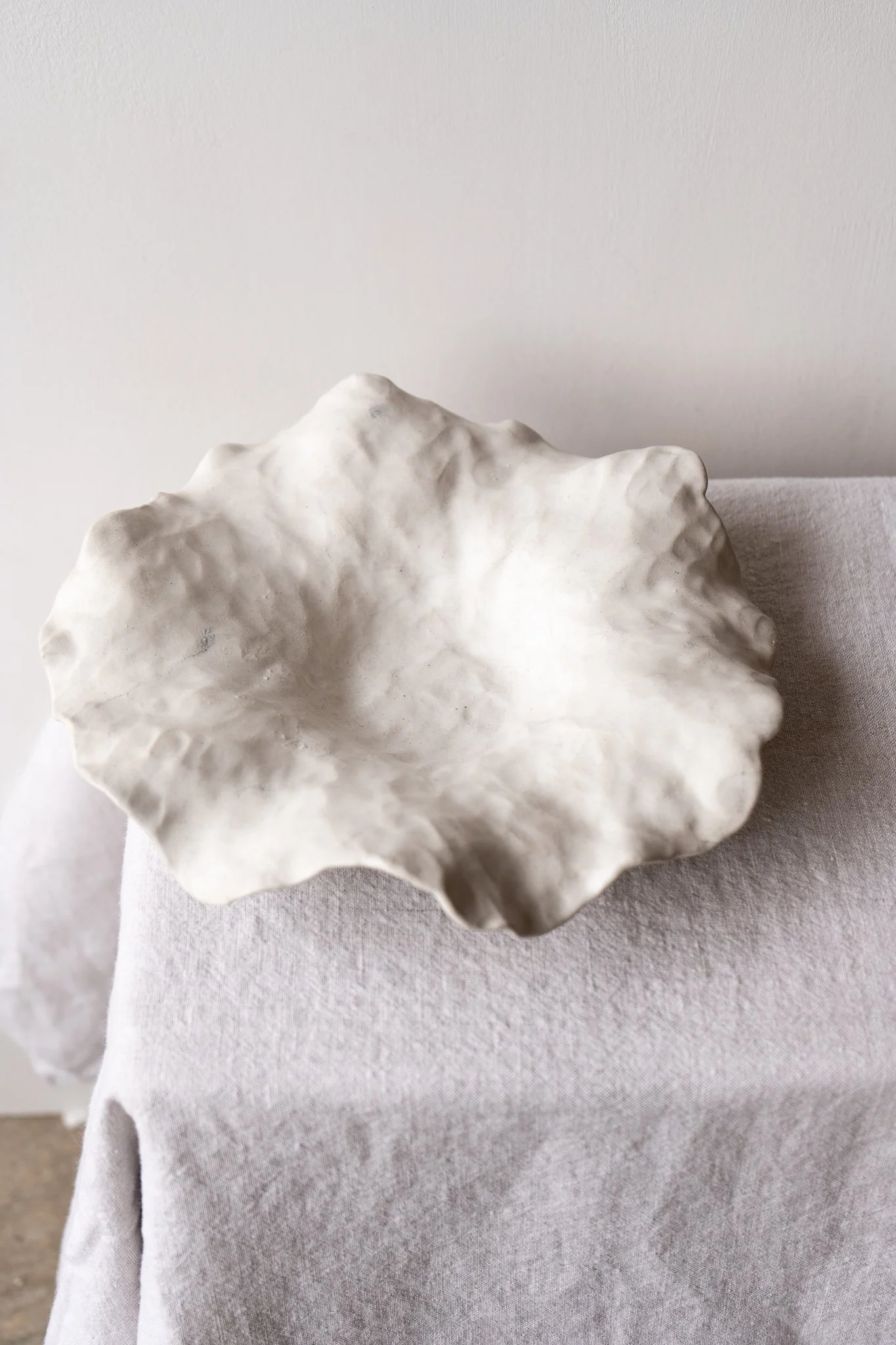 *STUDIO SALE* Matte White Glaze Bowl ~ One offs