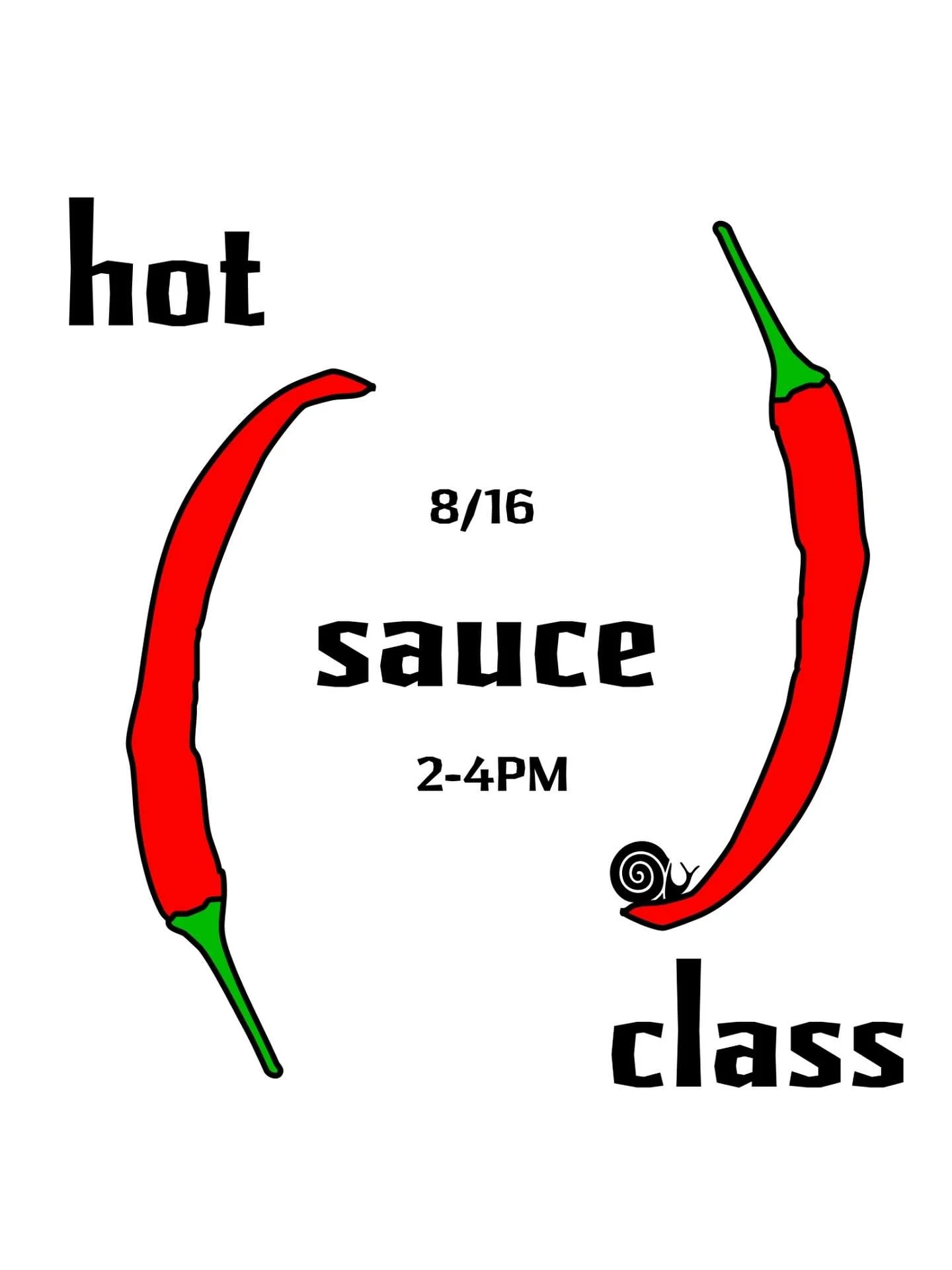 Join us on 8/16 for a hands-on hot sauce cooking class at the @chswineandfood test kitchen! Slow Food board member Angie Pitts will guide guests through the process using fresh peppers to craft flavorful hot sauce from scratch. Everyone will leave wi
