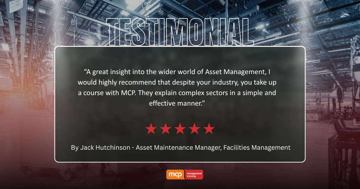 Principles of Asset Management - IAM Certificate Training