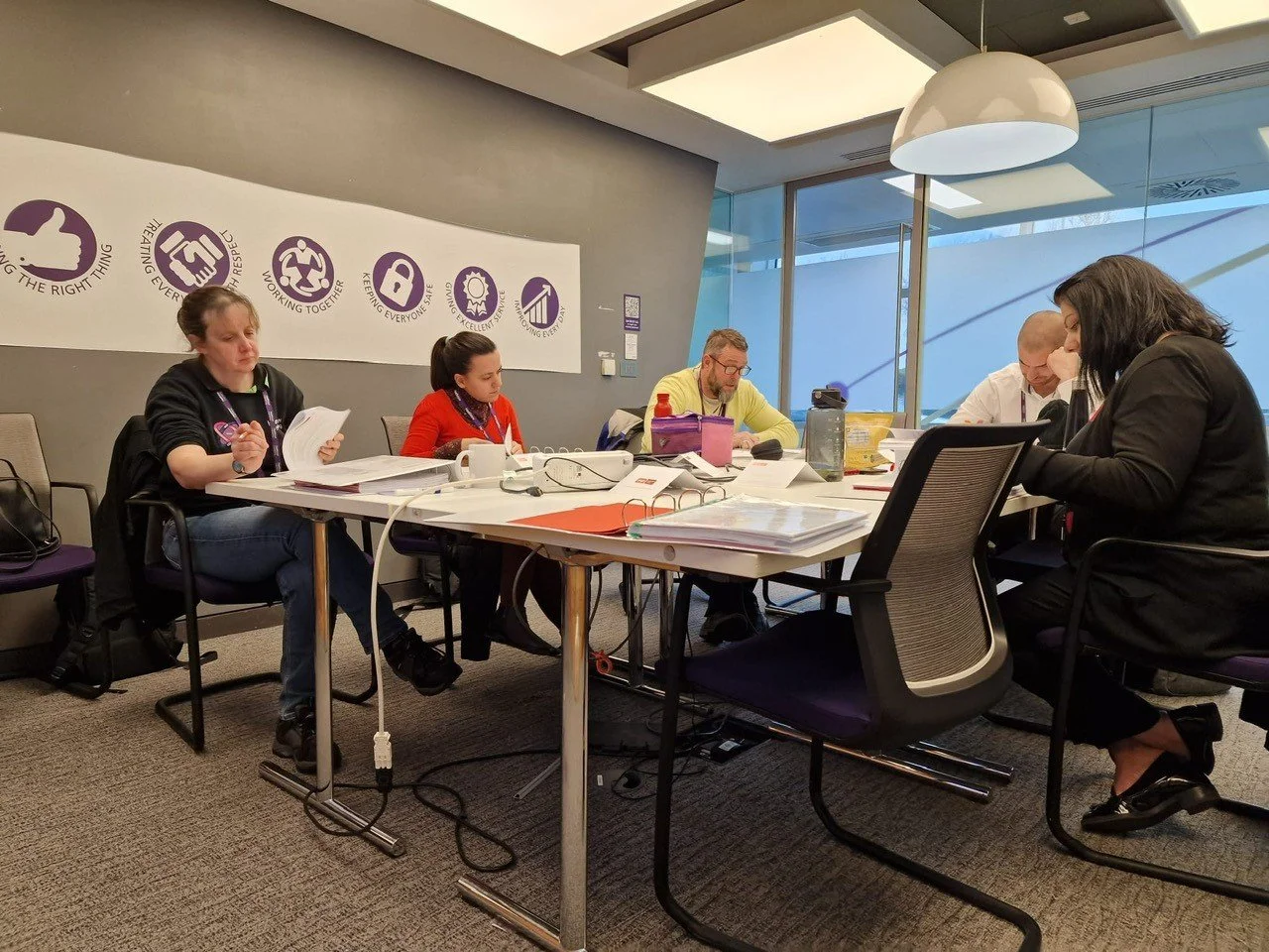 Training at Heathrow