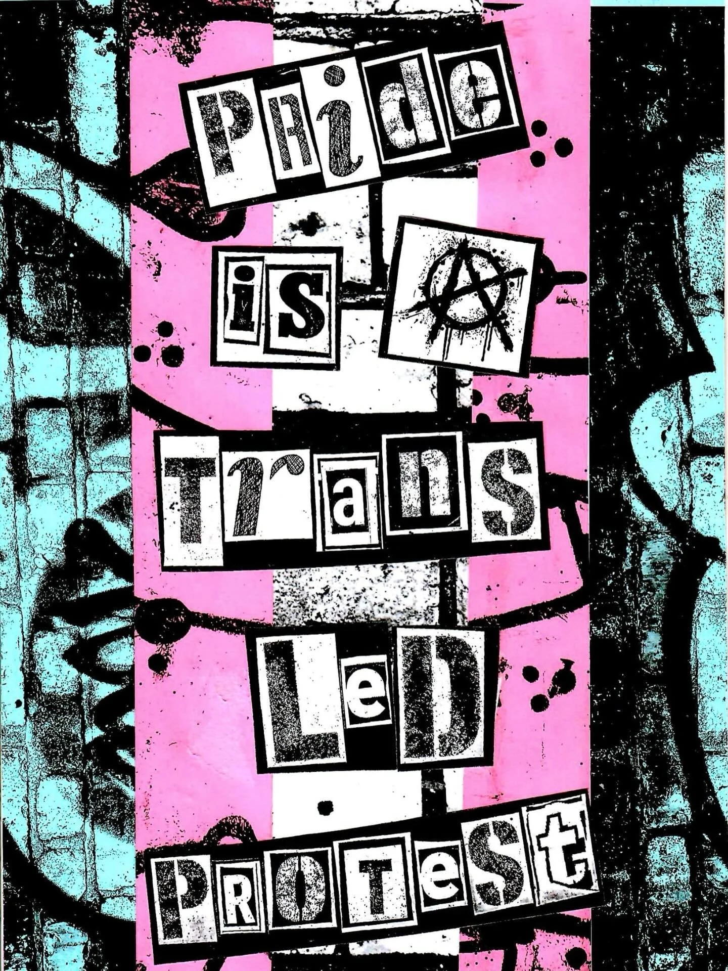 Join me for the long-awaited opening night of Pride is a Trans Led Protest! Really looking forward to this one and proud to have new work as part of the exhibition. 🙌

The show is a collaborative, solidarity-building project between DIY, radical spa