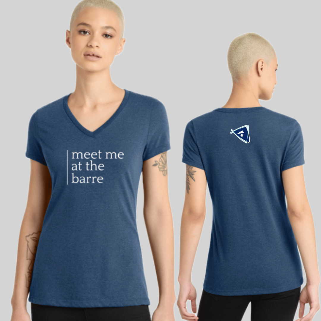 Meet Me at the Barre Women's V-Neck