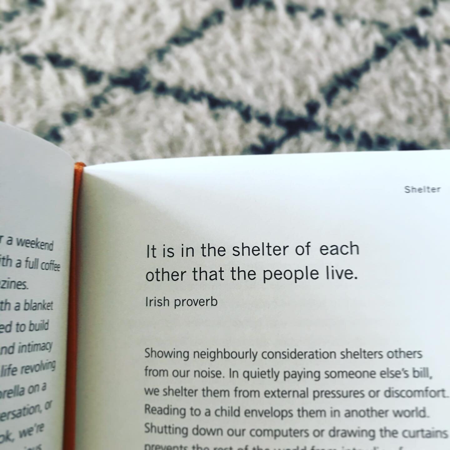 Why I do what I do - isn&rsquo;t this a beautiful way to sum up the feeling of being held emotionally by another or a group? It&rsquo;s the shelter we all so much need and sometimes these days it feels like there&rsquo;s less people, and space and ti