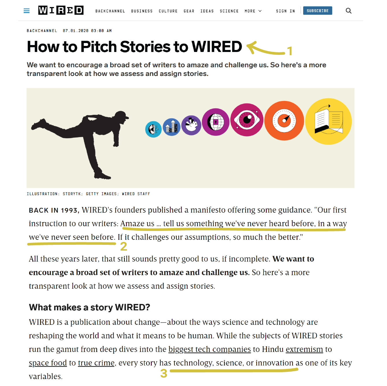 9 PR Tips from WIRED Magazine's Pitching Guide — Wolf Craft