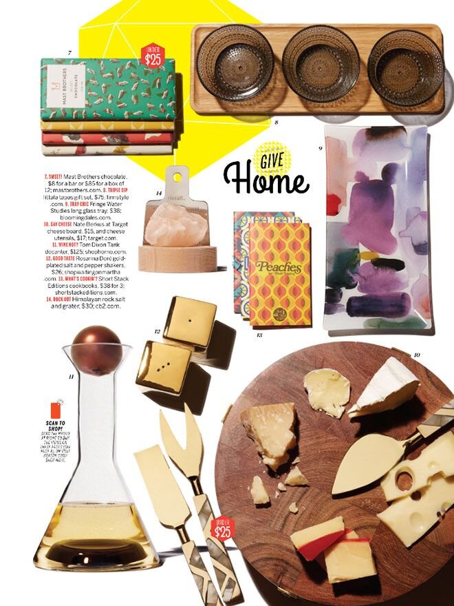 how to pitch holiday gift guides magazine press - Home gifts example