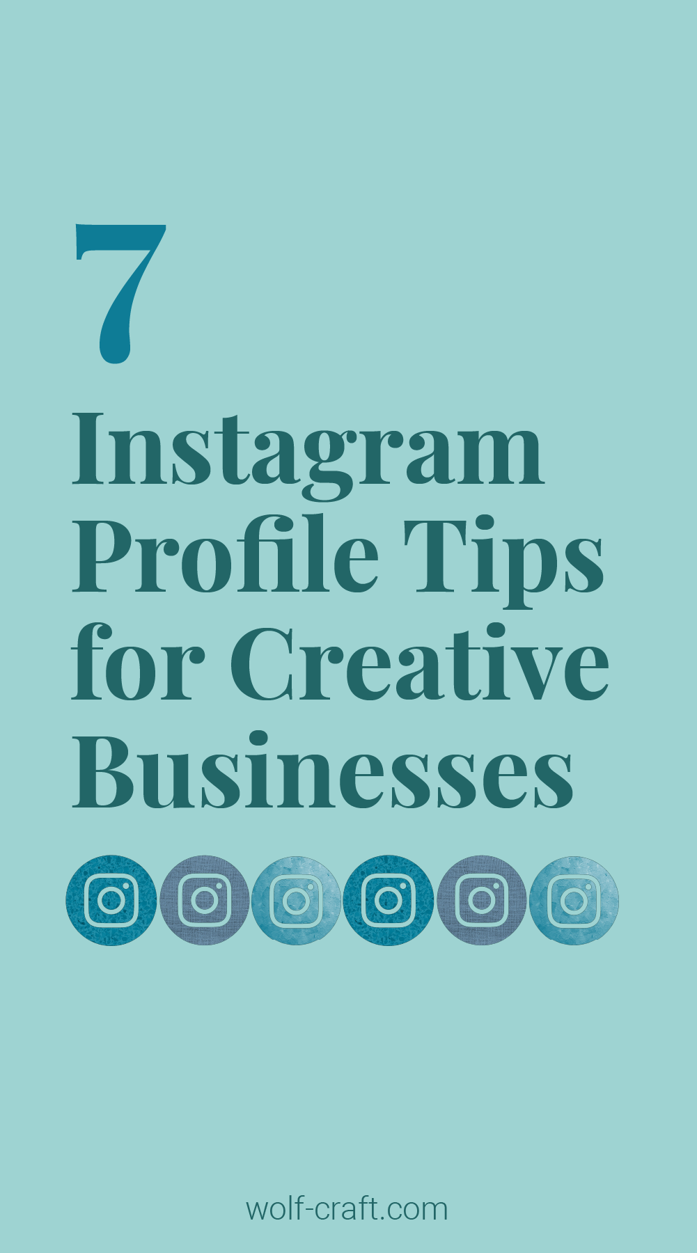 How to Improve Your Instagram Profile: 7 tips for Creative Businesses ...