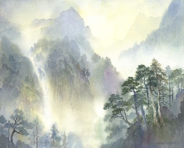 Mist in the mountains