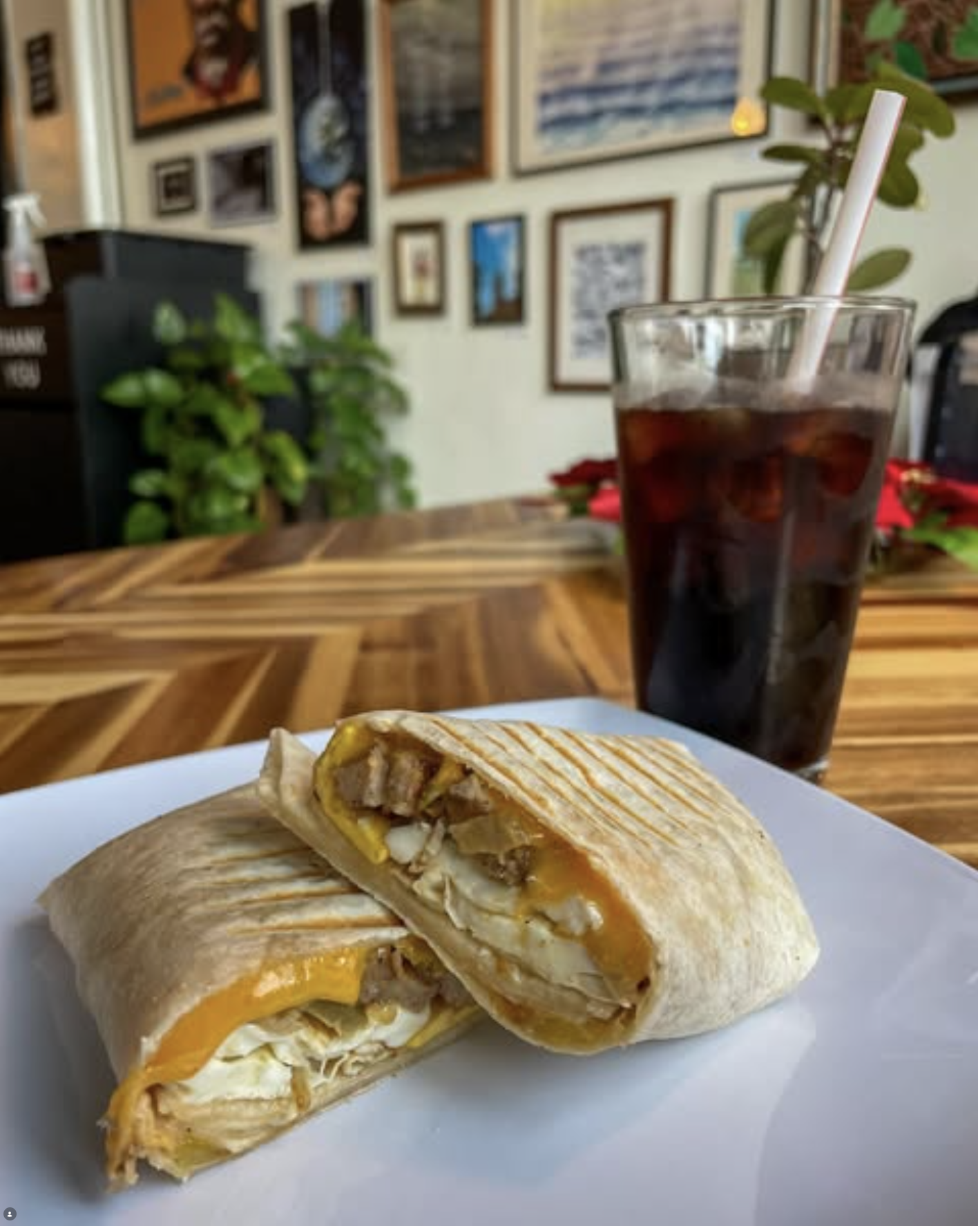 New City Cafe breakfast Burrito