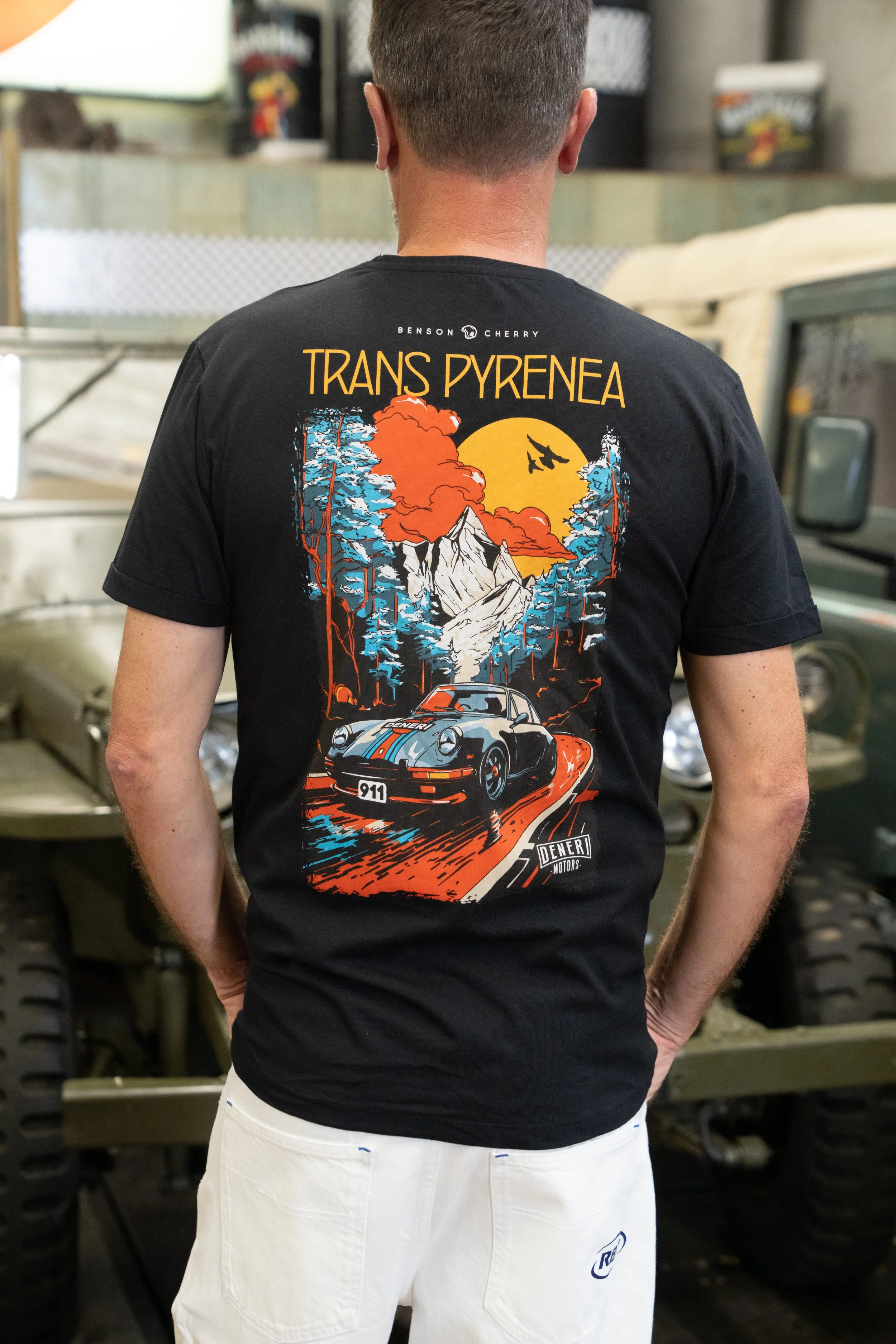 Tee-shirt DENERI MOTORS X BENSON & CHERRY TRANSPYRENEA