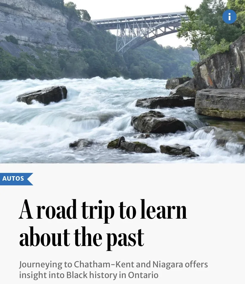 Toronto Star: A road trip to learn about the past