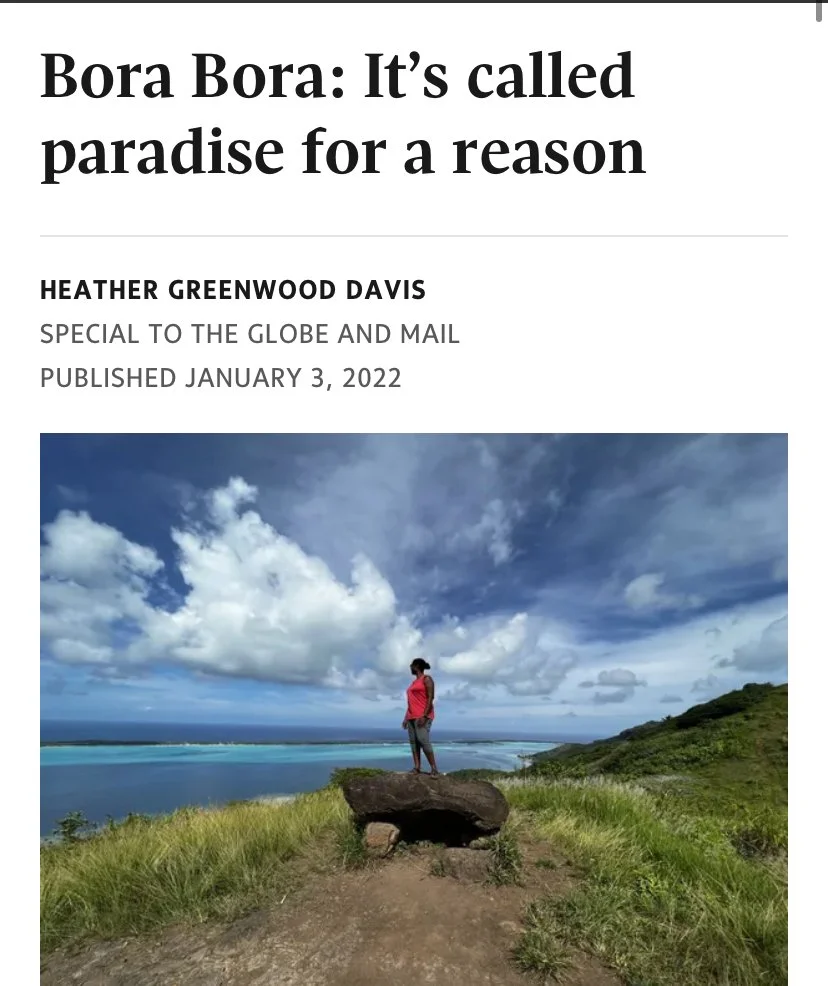 The Globe and Mail: Bora Bora